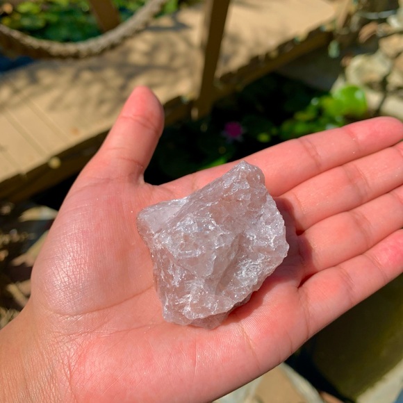 LAST ONE! Morganite Healing Crystals Rough Natural Raw - Picture 3 of 3